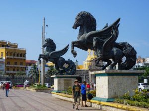 Sehenswürdigkeiten in Cartagena de Indias.