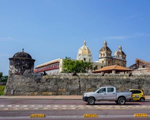 Alte Stadtmauer Cartagenas.