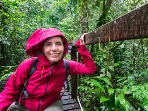 Regenjacke als Ausrüstung für den Regenwald