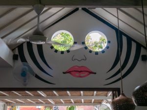 Das Motion Café in Canggu von innen.