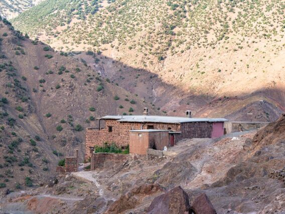 Die Lodge gehört zur Kasbah du Toubkal und ist für eine Berglodge sehr komfortabel