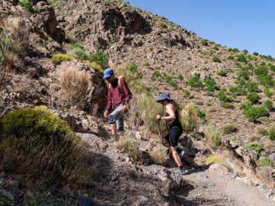 Start unserer Wanderung ins Azzaden Valley